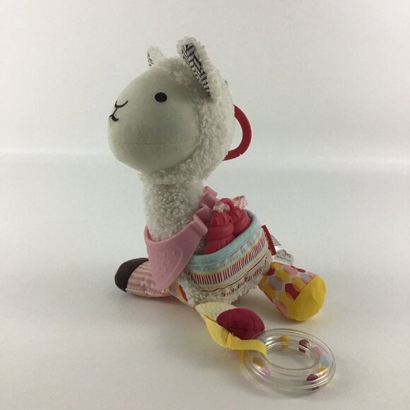 Skip Hop Other - Skip Hop Baby Activity Llama Plush Stuffed Animal Rattle Teether Crinkle Toy